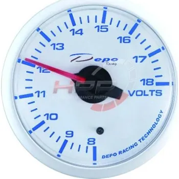 Budík Přídavný budík Depo Racing WBL - voltmetr