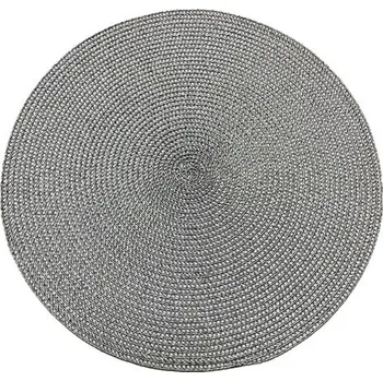 prostírání Jutové prostírání na stůl RATAN šedé 37 cm, IMPOL TRADE