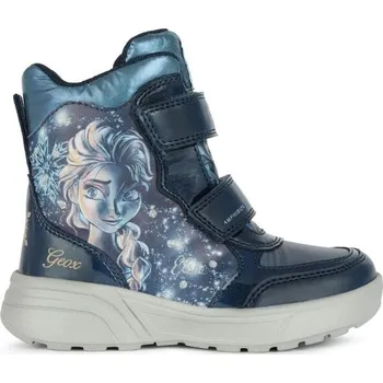 Dětská móda Dívčí kotníkové boty Geox J SVEGGEN G. 32-33 EU 32 Modrá, Mix, Šedá