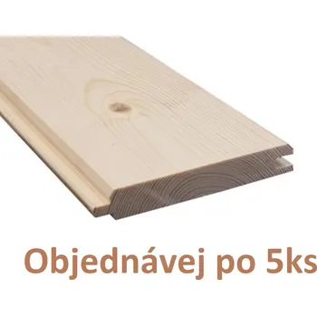 Obklad Profil KLASIK 19x146, délka 4000mm MODŘÍN SLEZSKÝ (Fasádní dřevo)