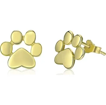 Náušnice Prosperk Náušnice pecky zlaté tlapky S0099