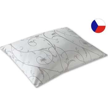 Povlak na dekorativní polštářek Damaškový povlak na polštář 40x60 EXCELLENT ORNELLA Tanec květin hnědošedý