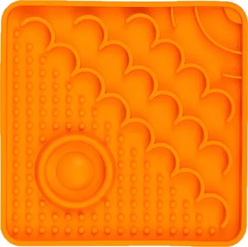 lízací podložka LickiMat Catster lízací podložka oranžová