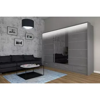 Skříňka na klíč Šatní skříň Multi 250, šedá