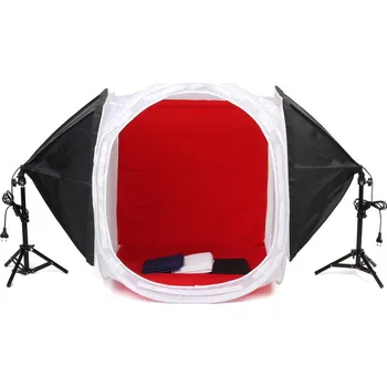 Sestava studiového vybavení Fotostan - Set 2x 135W pro produktovou fotografii