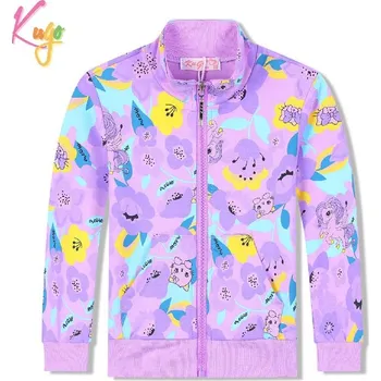 Dívčí mikina Dívčí mikina Kugo KM2365 fialová