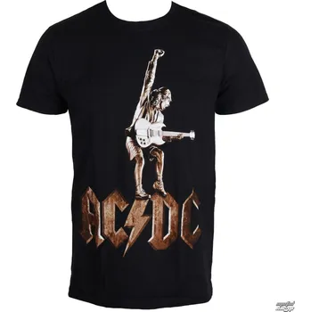 Pánská móda Tričko metal pánské AC-DC - Angus Statue - ROCK OFF - ACDCTS46MB - S
