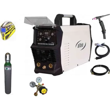 Svářečka Perun 200 AC/DC HF Varianta: SET 27: svářečka s výbavou v popisu stroje + kukla expert + RV Argon + lahev Argon plná 5.0294