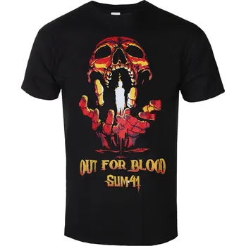 Pánské oblečení Tričko metal pánské Sum 41 - Out For Blood - ROCK OFF - SUMTS03MB - XL