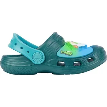 Chlapecké sandály Dětské sandály Coqui MAXI - HERO 24/25 Tmavě zelená, Modrá