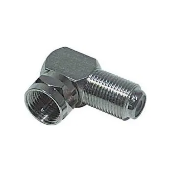 Anténní zesilovač F spojka úhlová-F konektor/F zdířka