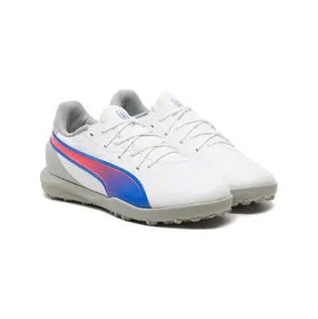 Chlapecká obuv Boty na fotball Puma King Match Tt Jr 108050 Bílá 37