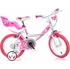 Dětské kolo Dino bikes 164RN 16" 2022 bílé/růžové