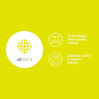 Pánské tričko Pánské tričko New Balance MT41222BK – černé