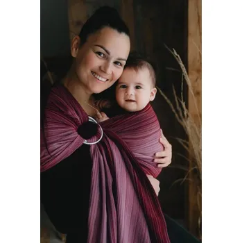 Šátek na nošení dítěte Little Frog ring sling - Jasper - S (1,7 m)