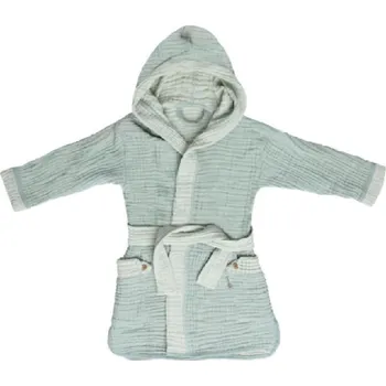 koupací vanička BÉBÉ-JOU župánek Pure Cotton Green