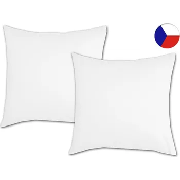 Dekorativní polštářek Bavlněný dekorační polštářek 40x40 EXCLUSIVE bílý