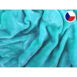 Prostěradlo mikroflanel SLEEP WELL 180x200 Tyrkys