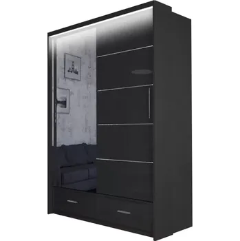 Skříňka na klíč Šatní skříň Multi 150, černá