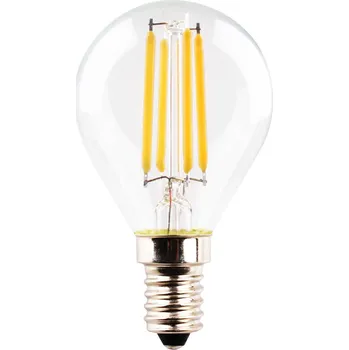 Lampička Müller-Licht Kapková LED žárovka Retro E14 4W 2 700 K Vlákno čiré