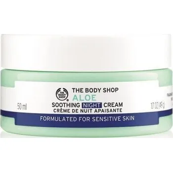 Pleťový krém The Body Shop Zklidňující noční krém Aloe (Soothing Night Cream) 50 ml + 2 měsíce na vrácení zboží