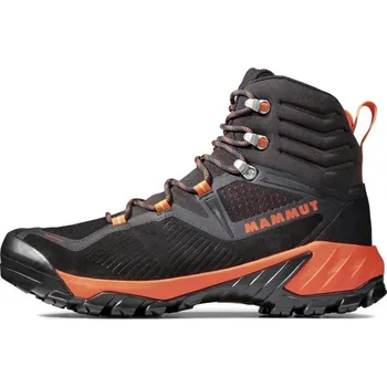 Pánská treková obuv Mammut Mammut Sapuen High GTX® Men Barva + velikost: Oranžová - EU 42 2/3 - UK 8.5