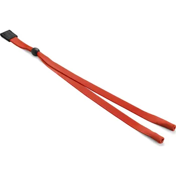 Široký červený pásek na sluneční brýle s koženými detaily - Waykins