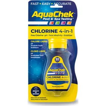 Diagnostický test Testovací proužky Aquachek Chlorine 4in1