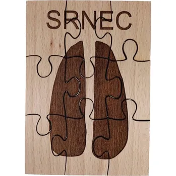 Puzzle Puzzle stopy 10x14 č.10001 - srnec