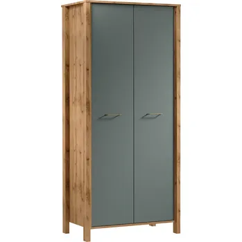 Skříňka na klíč Skříň Indigo S2D, wotan/green