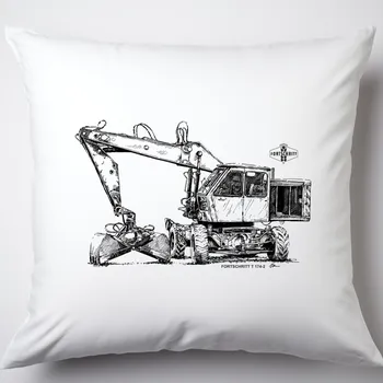 Polštář Polštář - Samohybný bagr Fortschritt T 174-2 Typ povlaku: Plyš