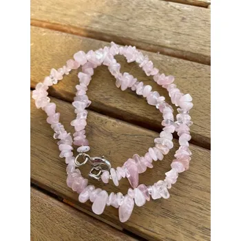 Náhrdelník Prosperk Náhrdelník z minerálů sekaný Růženín S3082