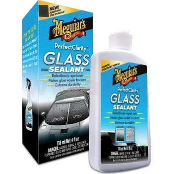 MEGUIARS Perfect Clarity Glass Sealant - efekt tekutých stěračů, 118 ml