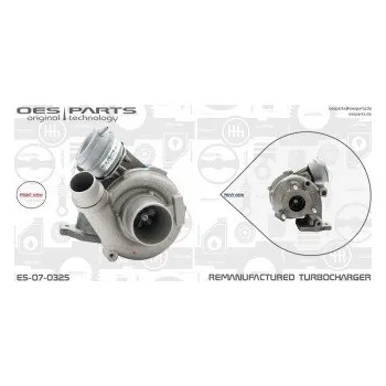 Turbodmychadlo Dmychadlo, plnění, 8200583860, 8200695786, 8200741579, 8200741579A, 8200741580, 8201051044, 8201051044A, 8201124252, OES, ES-07-0325