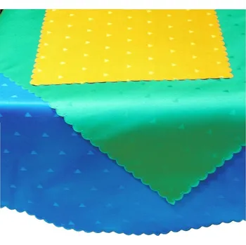 ubrus Forbyt Ubrus s nešpinivou úpravou, trojúhelníky Barva: tmavě modrá, Ubrusy: 140 x 220 cm ovál