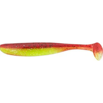 Umělá nástraha Gumová Nástraha Keitech Easy Shiner 4'' 10cm Chartreuse Silver Red (7ks)