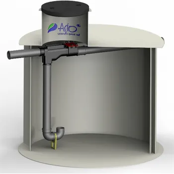 nádrž ASIO Podzemní nádrž na dešťovou vodu AS-REWA ECO 8 EO - 8 m3