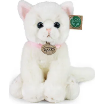 plyšák PLYŠOVÁ BÍLÁ KOČKA VANESSA 25 CM (Plyšák kočka, RAPPA, kočka jako živá)