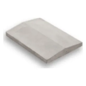 Příslušenství pro plot Stříška plotová hladká přírodní 270x500 mm