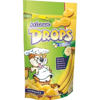 Krmivo pro hlodavce Drops - banán, pamlsek pro hlodavce