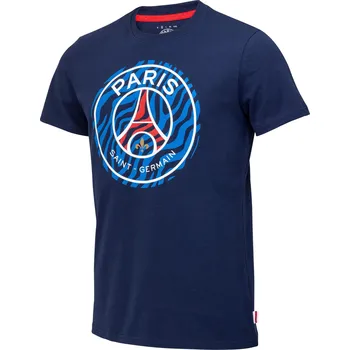 PSG Paris Saint-Germain T-Shirt Pánská S MODRÁ