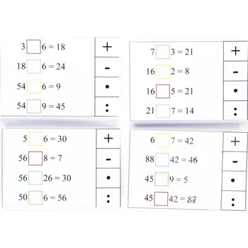 Přírodní věda Doplň znaménka do 100 s kolíčky