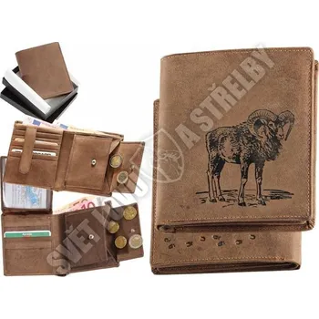 Peněženka Ostatní Kožená peněženka M1 - muflon