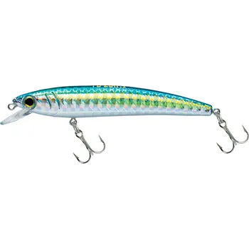 Umělá nástraha FLASHMER Nástraha na mořský rybolov Pin's Minnow 9 cm zelená