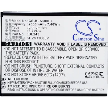 Příslušenství pro notebook Baterie Cameron Sino CS-BLK500SL pro Lenovo K3 Note - neoriginální