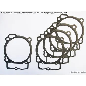 Těsnění pro motocykl ATHENA TĚSNĚNÍ VÁLCE KTM EXCF 450 '17-'21, SXF '17-'21 (TLOUŠŤKA 0,4 MM)
