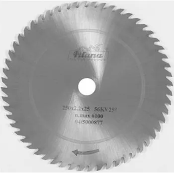 Pilový kotouč Pilana - Kotouč pilový na dřevo pr. 300 x 2,0 x 30mm, 56 zubů, s vlčím ozubením, ČSN5310-56KV25°