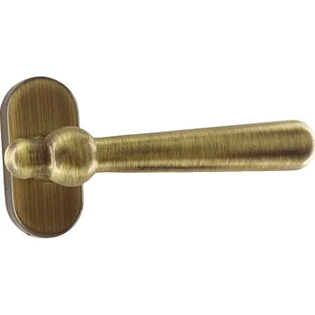 Okenní klika Balkonová klika COBRA GAZELLE (OFS - bronz česaný), DK balkónová klika, COBRA OFS (bronz česaný)