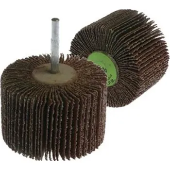 Brusný kotouč Kotouč, válec brusný lamelový pr. 60 x 20 mm plátno zr. 40 na kov, dřevo, plast, stopka pr. 6 mm