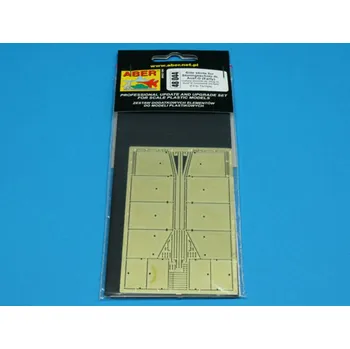 Plastikový model Aber Models 1/48 Side Skirts for Stug III ,Ausf.-early